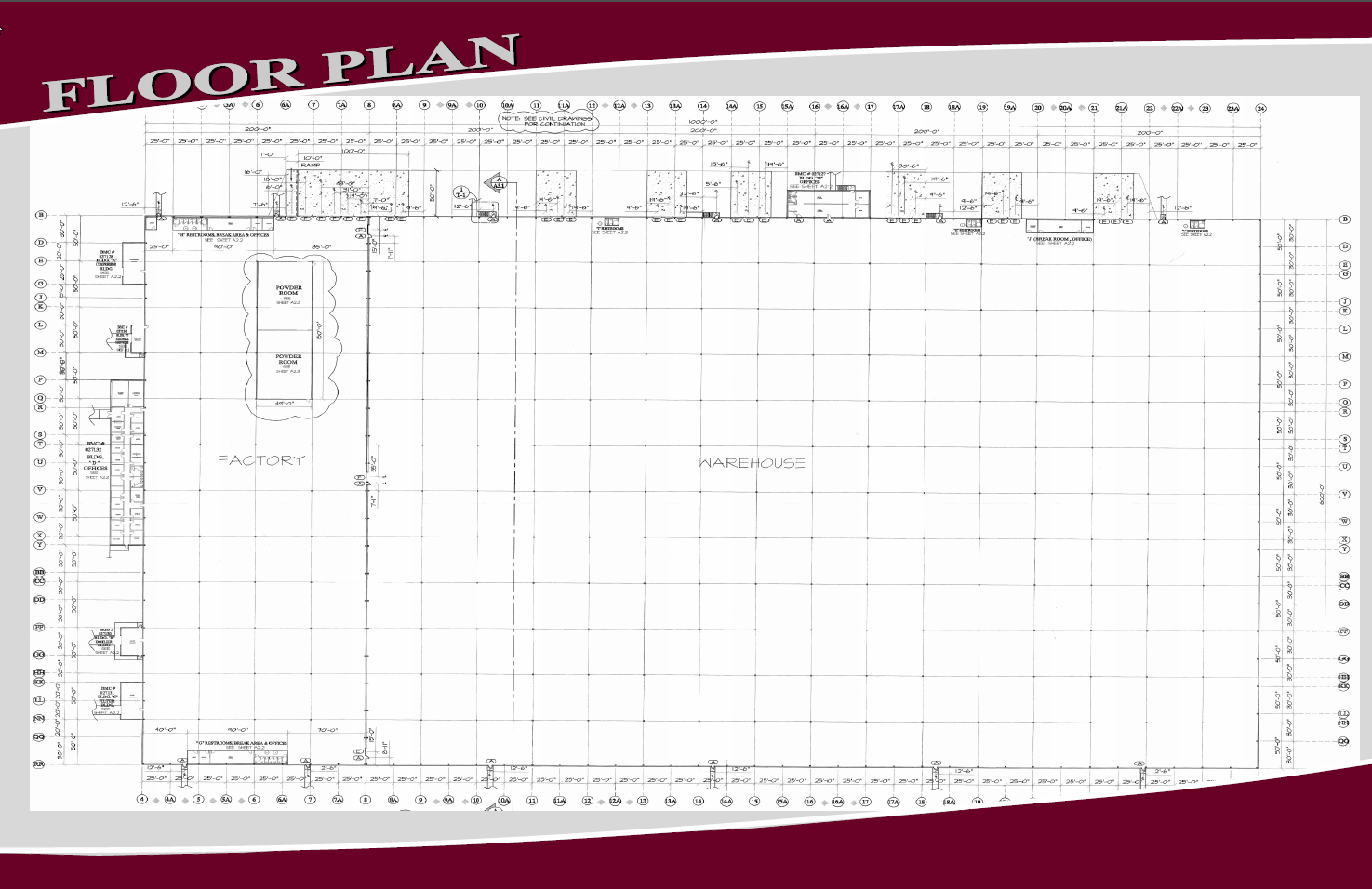industrial site floor plan -1
